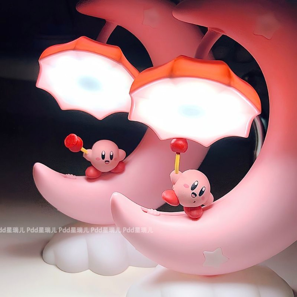 Lighting Room Decor Items - 귀여운 커비 달빛 무드등, 카와이 침실