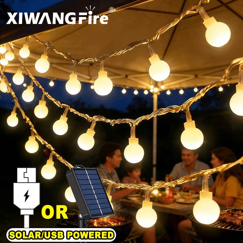 3-10M 태양광/USB/배터리 스트링 조명, 요정 글 - Garden Lighting Decor 리뷰 및 가격