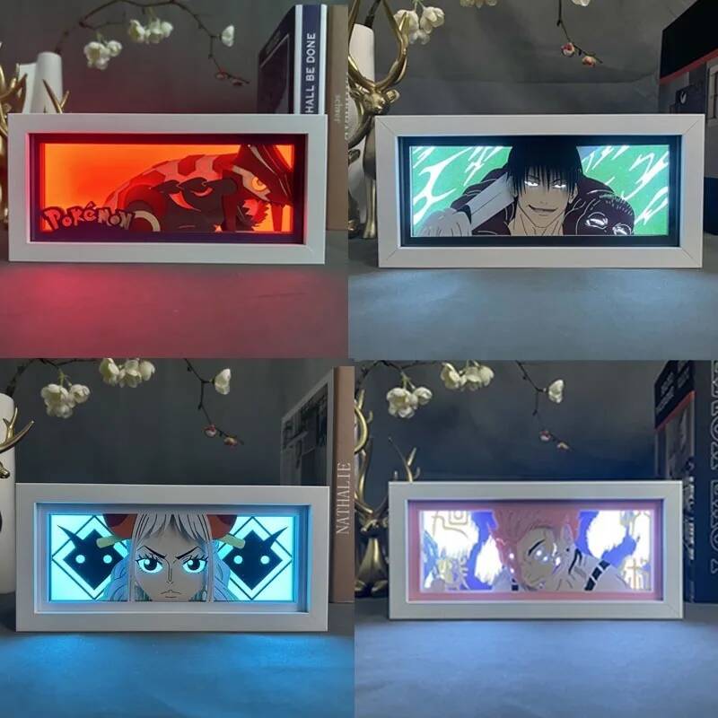 Jujutsu Kaisen 야간 조명 원피스 종이 컷  - Lighting Room Decor Items 리뷰 및 가격