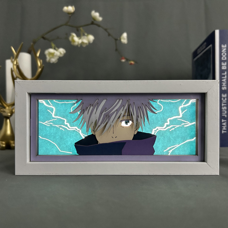 Jujutsu Kaisen 야간 조명 원피스 종이 컷  - Lighting Room Decor Items 리뷰 및 가격