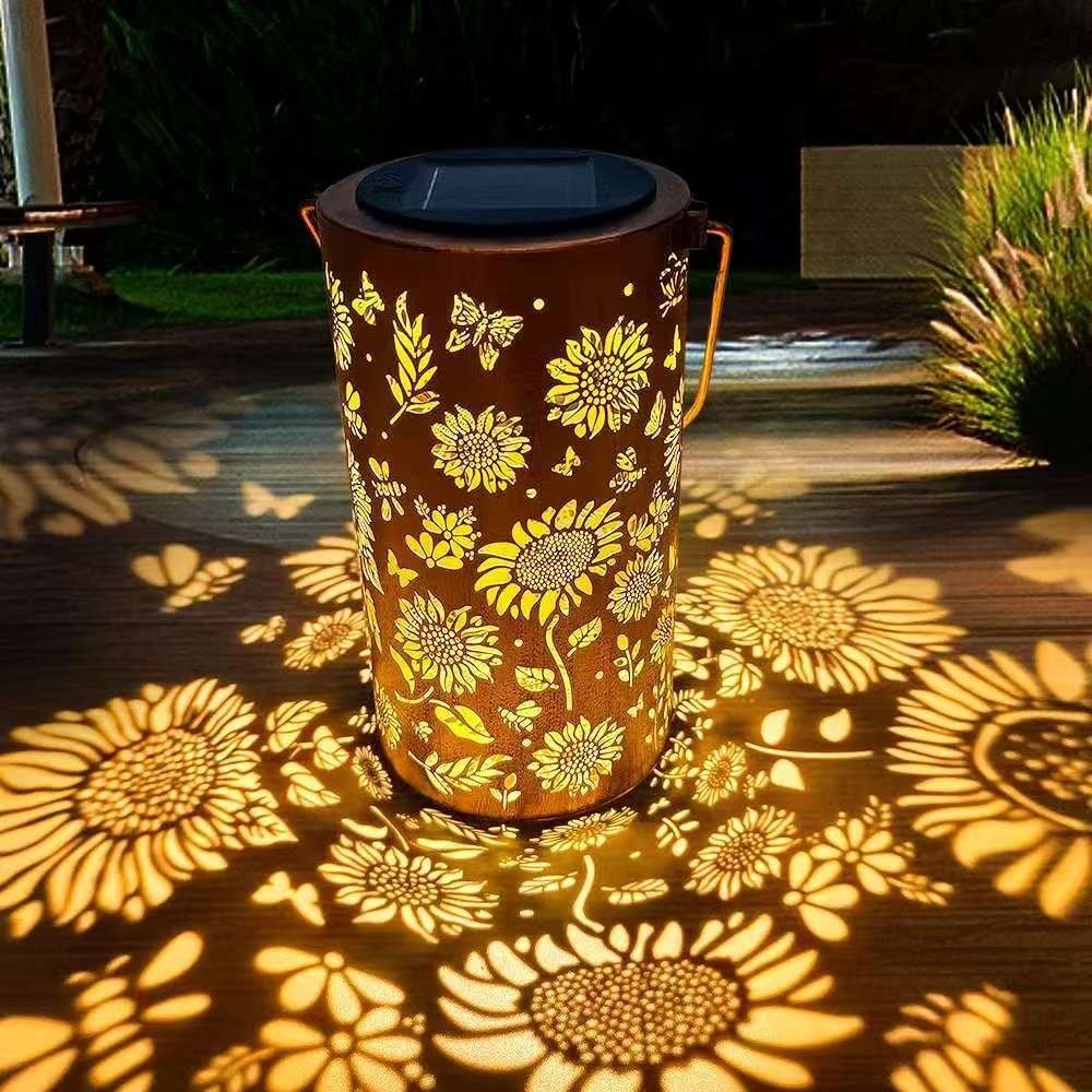 해바라기 빛과 그림자 조명 방수 야외 조명 야간 산책로 - Garden Lighting Decor 리뷰 및 가격