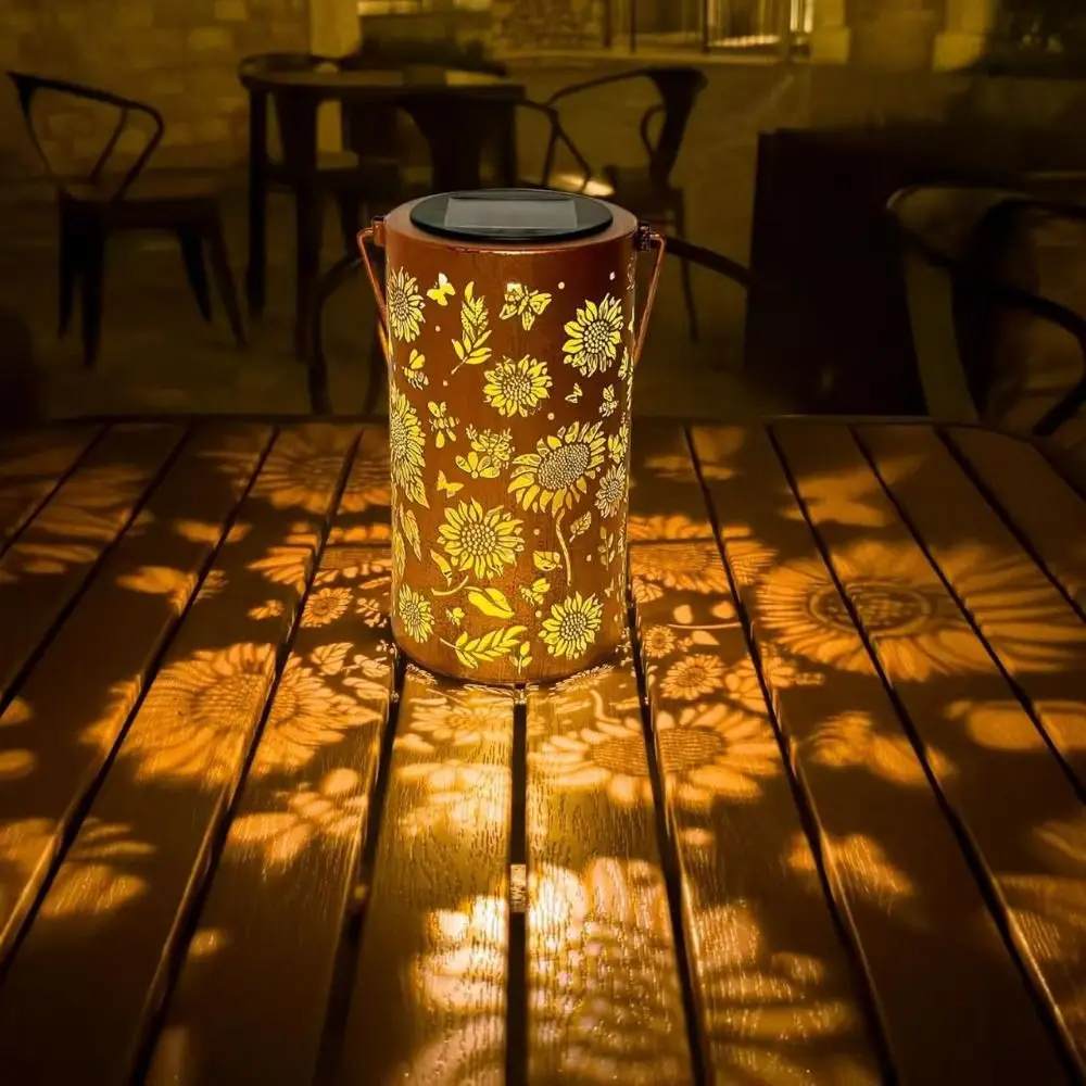 해바라기 빛과 그림자 조명 방수 야외 조명 야간 산책로 - Garden Lighting Decor 리뷰 및 가격