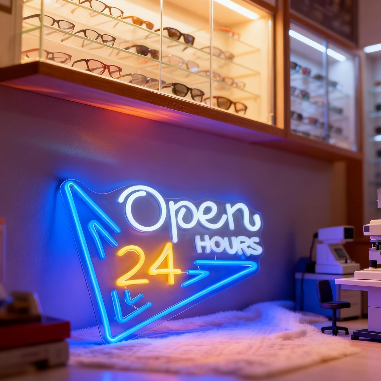    24시간 오픈 네온 사인 USB 전원 수제 LE - Decor Lighting Opening Hours 리뷰 및 가격