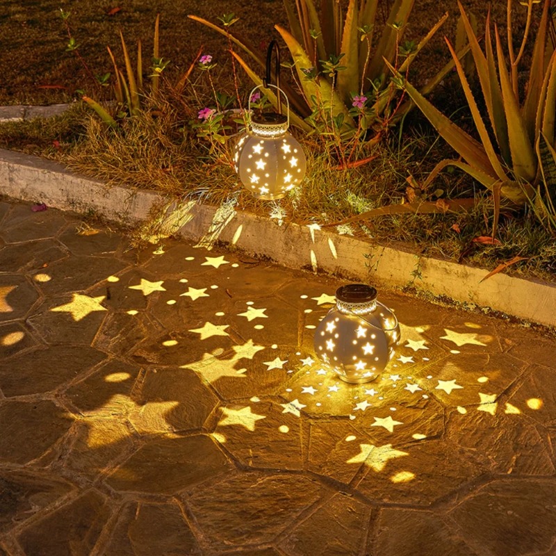 정원 스타 프로젝터 램프 걸이형 태양광 조명 야외 걸이 - Garden Lighting Decor 리뷰 및 가격