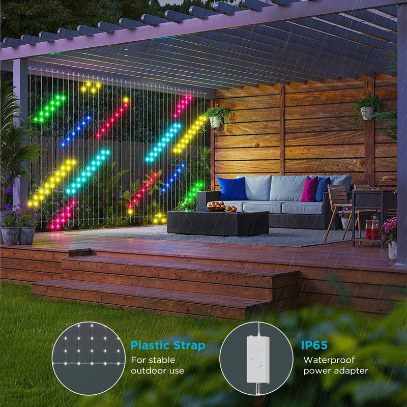 400개 RGBIC LED 스마트 커튼 페어리 라이트, - Fairy Light Curtain 리뷰 및 가격