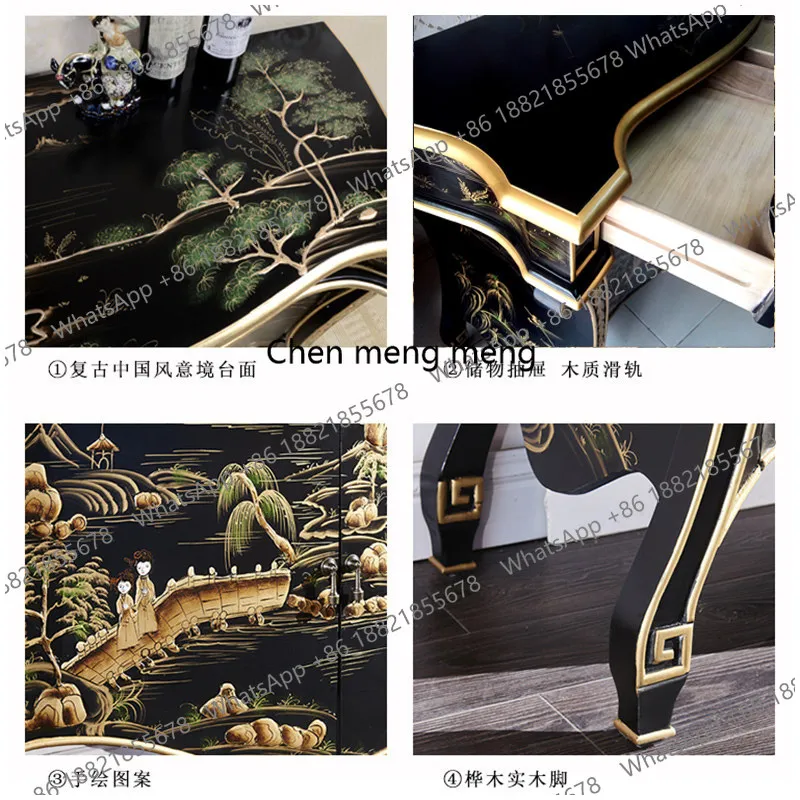할인된 미국산 원목 현관 캐비닛 수작업 페인팅 거실 라 - Decor Lighting Discount 리뷰 및 가격