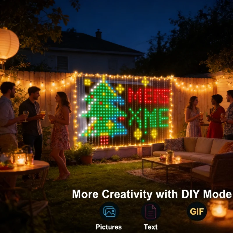 스마트 400LED 커튼 조명, 음악 동기화 DIY 요 - Fairy Light Curtain 리뷰 및 가격