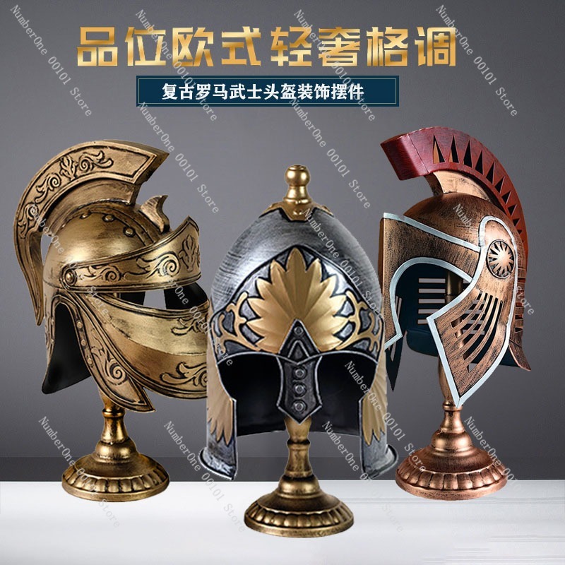 유럽풍 라이트 럭셔리 전사 헬멧 빈티지 단조 철제 기사 - Vintage Lighting Decor 리뷰 및 가격