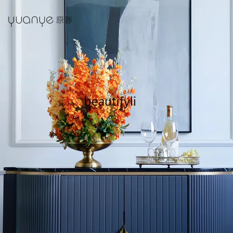 NQ52 대폭 할인 인조 꽃 조화 호텔 로비 프런트 데 - Decor Lighting Discount 리뷰 및 가격