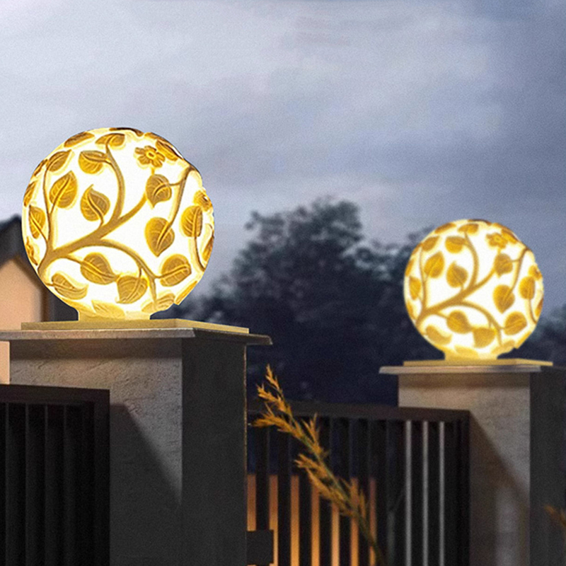 야외 기둥 조명 태양광 LED 기둥 조명 비태양광 조명 - Garden Lighting Decor 리뷰 및 가격