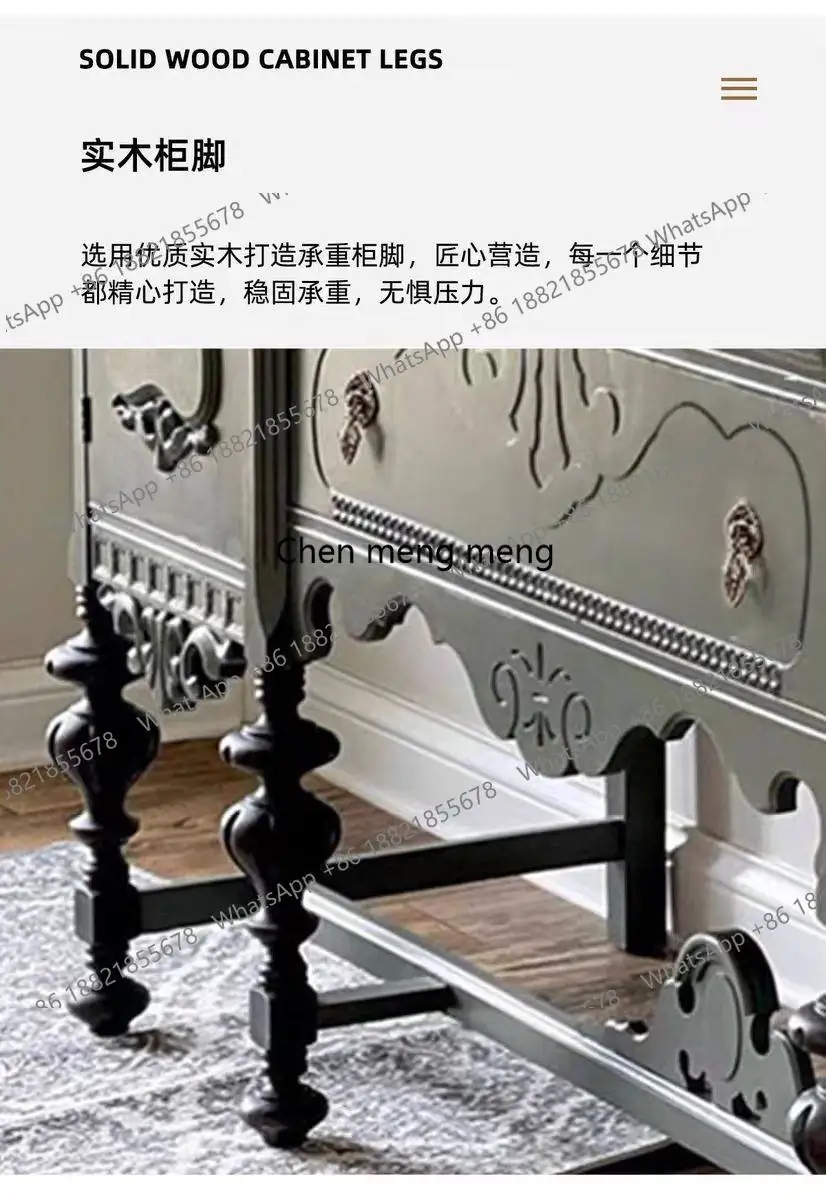 대폭 할인 프랑스 중세 스타일 신고전주의 현관 캐비닛  - Decor Lighting Discount 리뷰 및 가격