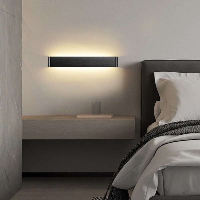 미니멀리스트 LED 벽등 침실 침대 옆 램프 복도 실내 - Decor Lighting Discount 리뷰 및 가격