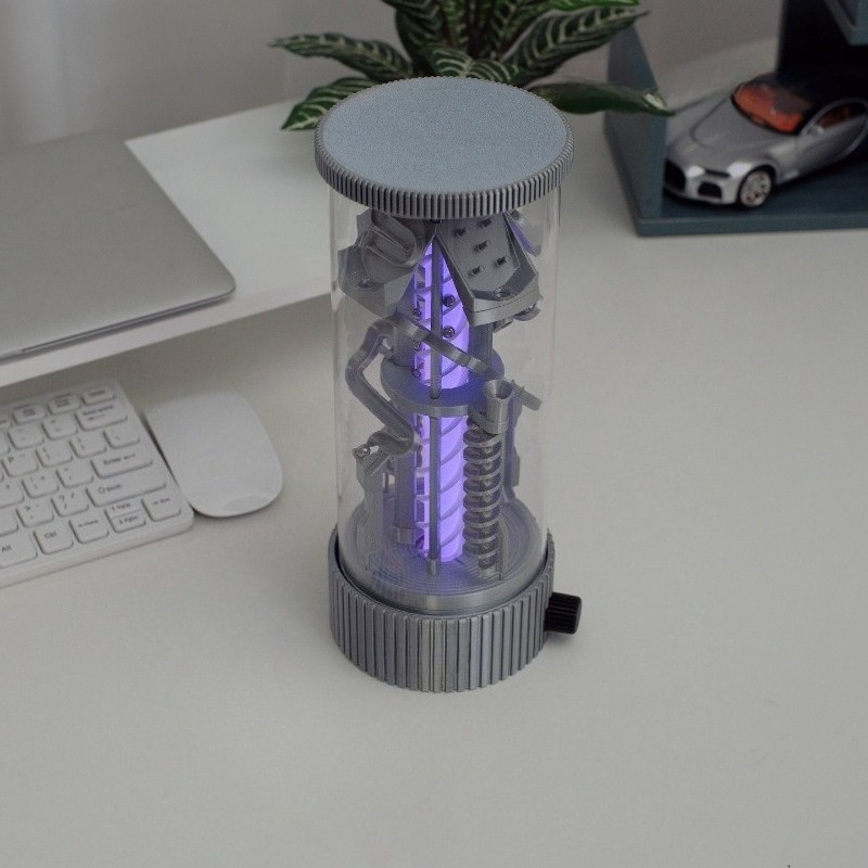 스트레스 해소 회전 스틸 비드 데스크 램프 RGB 리모 - Office Lighting Decor 리뷰 및 가격