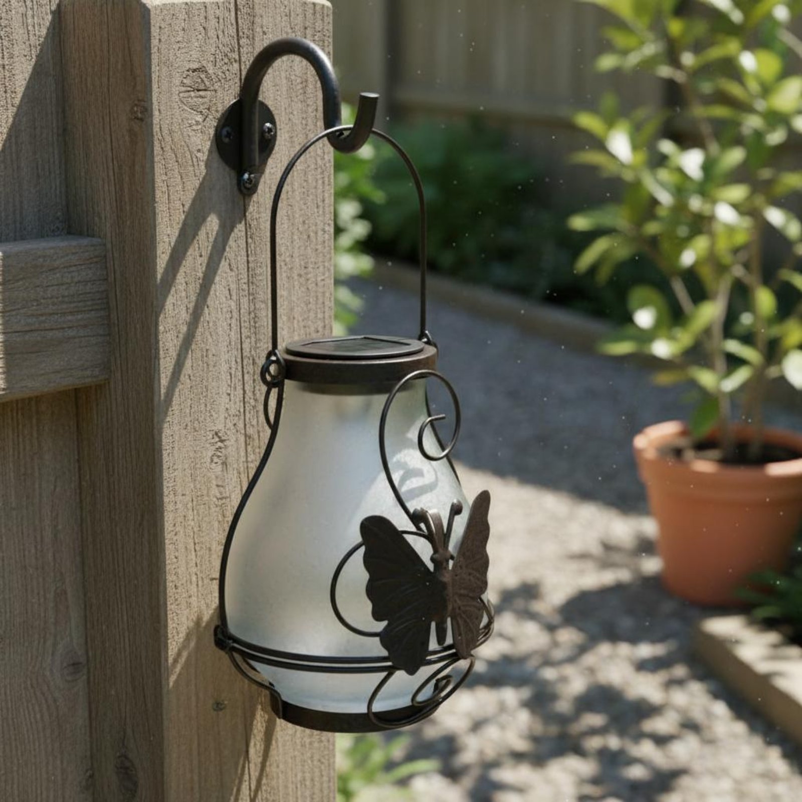 태양열 나비 랜턴 방수 나비 태양열 랜턴 장식용 마당  - Garden Lighting Decor 리뷰 및 가격