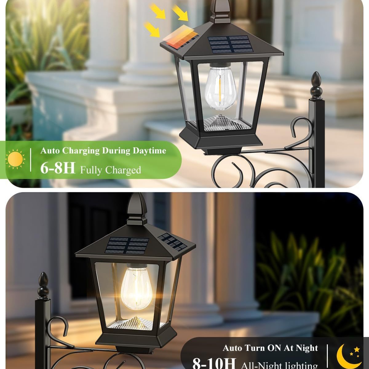 2 in 1 태양광 화분 램프 방수 따뜻한 백색 야외  - Garden Lighting Decor 리뷰 및 가격