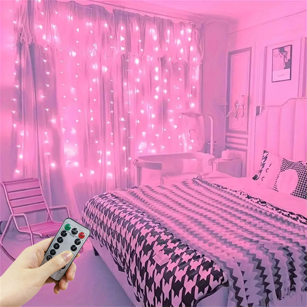USB LED 커튼 조명 웨딩 파티 요정 스트링 조명  - Fairy Light Curtain 리뷰 및 가격