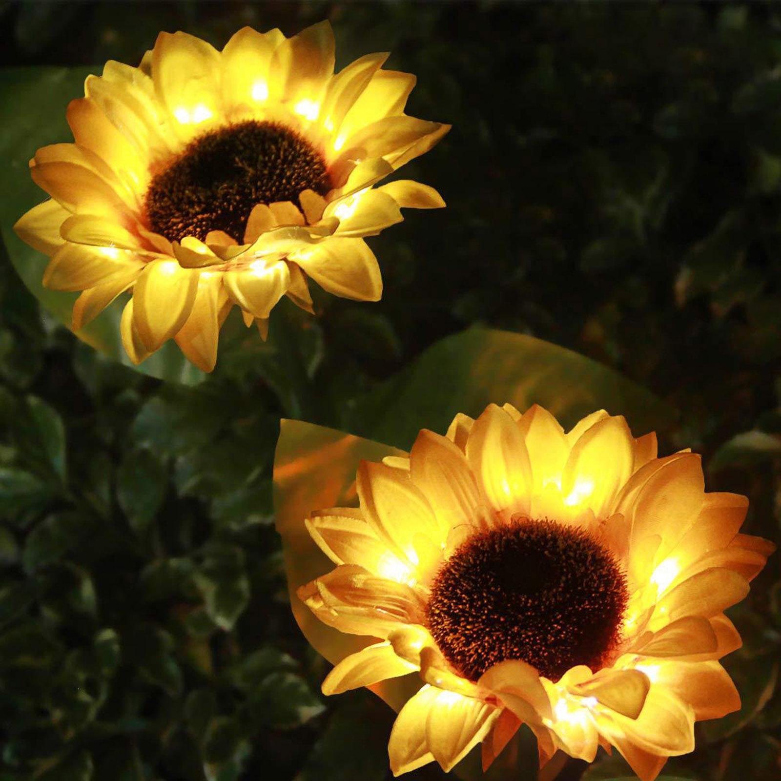 태양광 정원등 장식 정원 말뚝 조명 해바라기 조명 마당 - Garden Lighting Decor 리뷰 및 가격