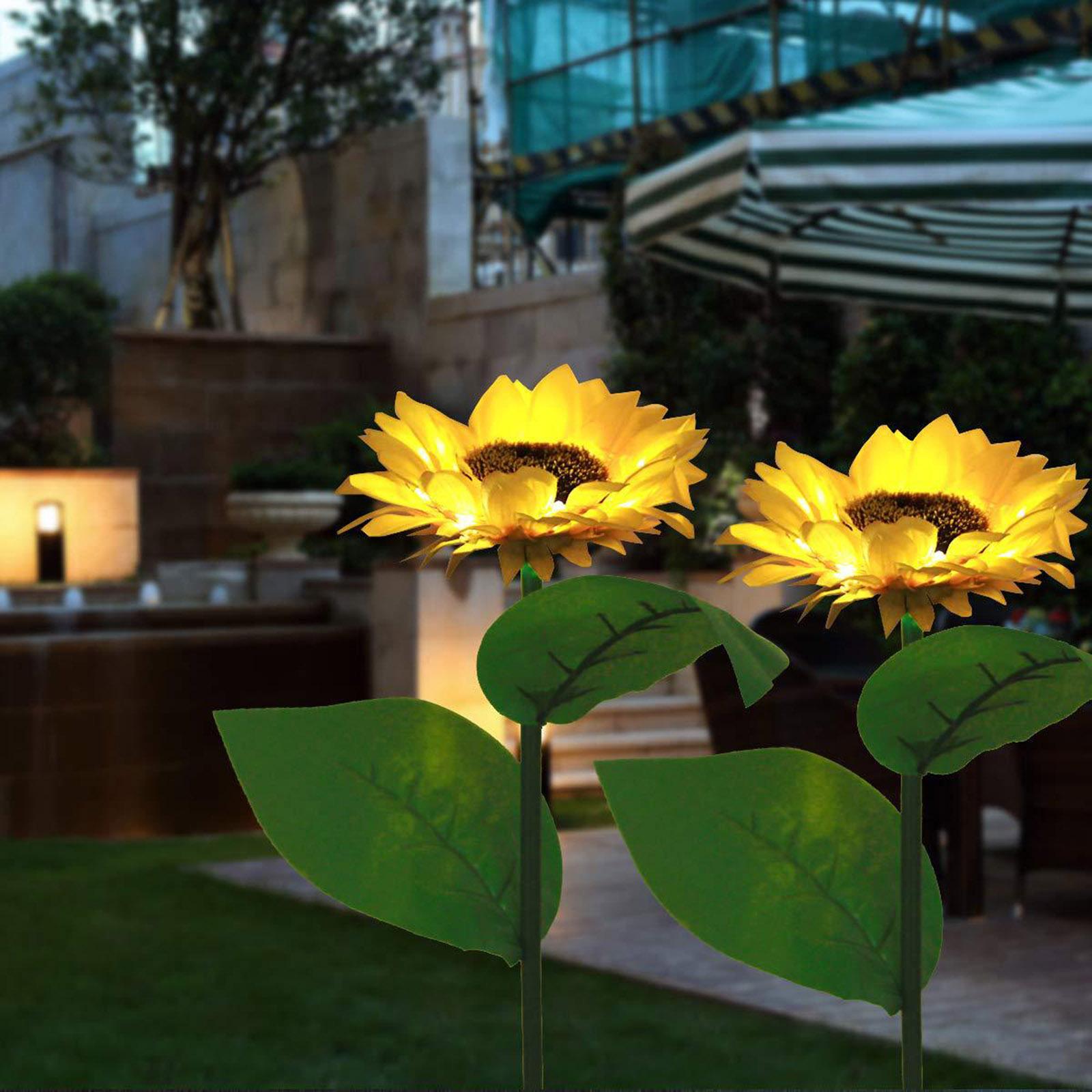 태양광 정원등 장식 정원 말뚝 조명 해바라기 조명 마당 - Garden Lighting Decor 리뷰 및 가격