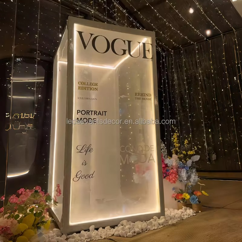 현대적인 이벤트 파티 사진 스튜디오 웨딩 무대 장식 철 - Lighting And Decor Magazine 리뷰 및 가격