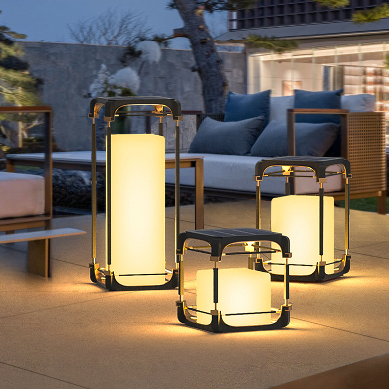 발광 바닥 램프 안뜰 태양광 LED 야외 조명 비태양광 - Garden Lighting Decor 리뷰 및 가격