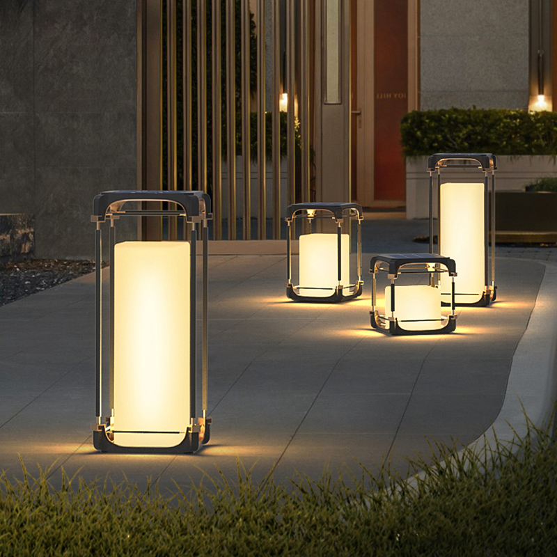 발광 바닥 램프 안뜰 태양광 LED 야외 조명 비태양광 - Garden Lighting Decor 리뷰 및 가격