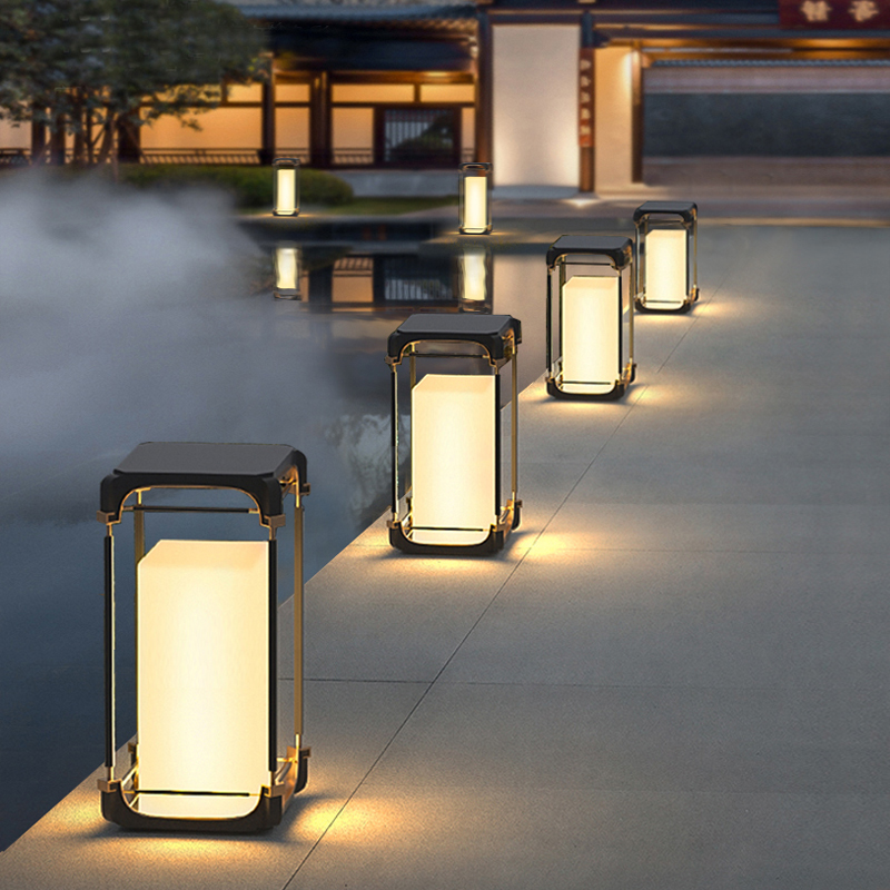 발광 바닥 램프 안뜰 태양광 LED 야외 조명 비태양광 - Garden Lighting Decor 리뷰 및 가격