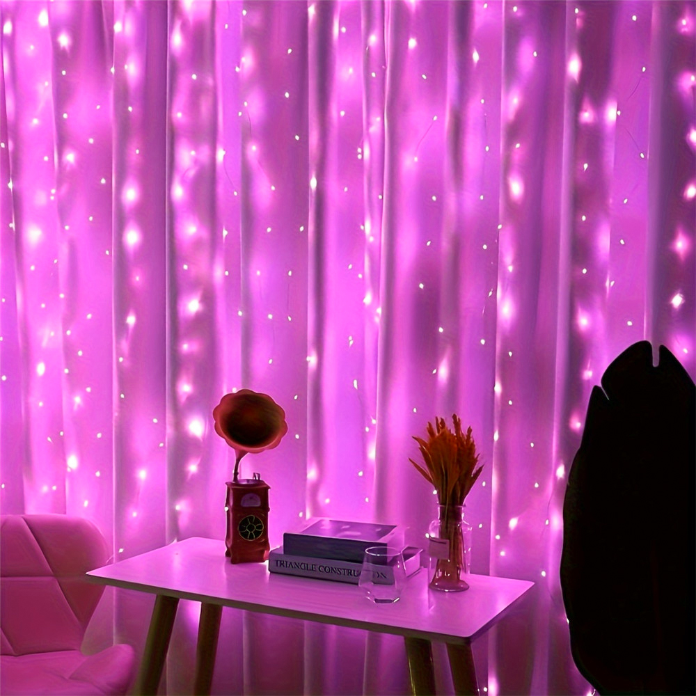 3/6M 배터리 전원 LED 커튼 스트링 라이트, 라마 - Fairy Light Curtain 리뷰 및 가격