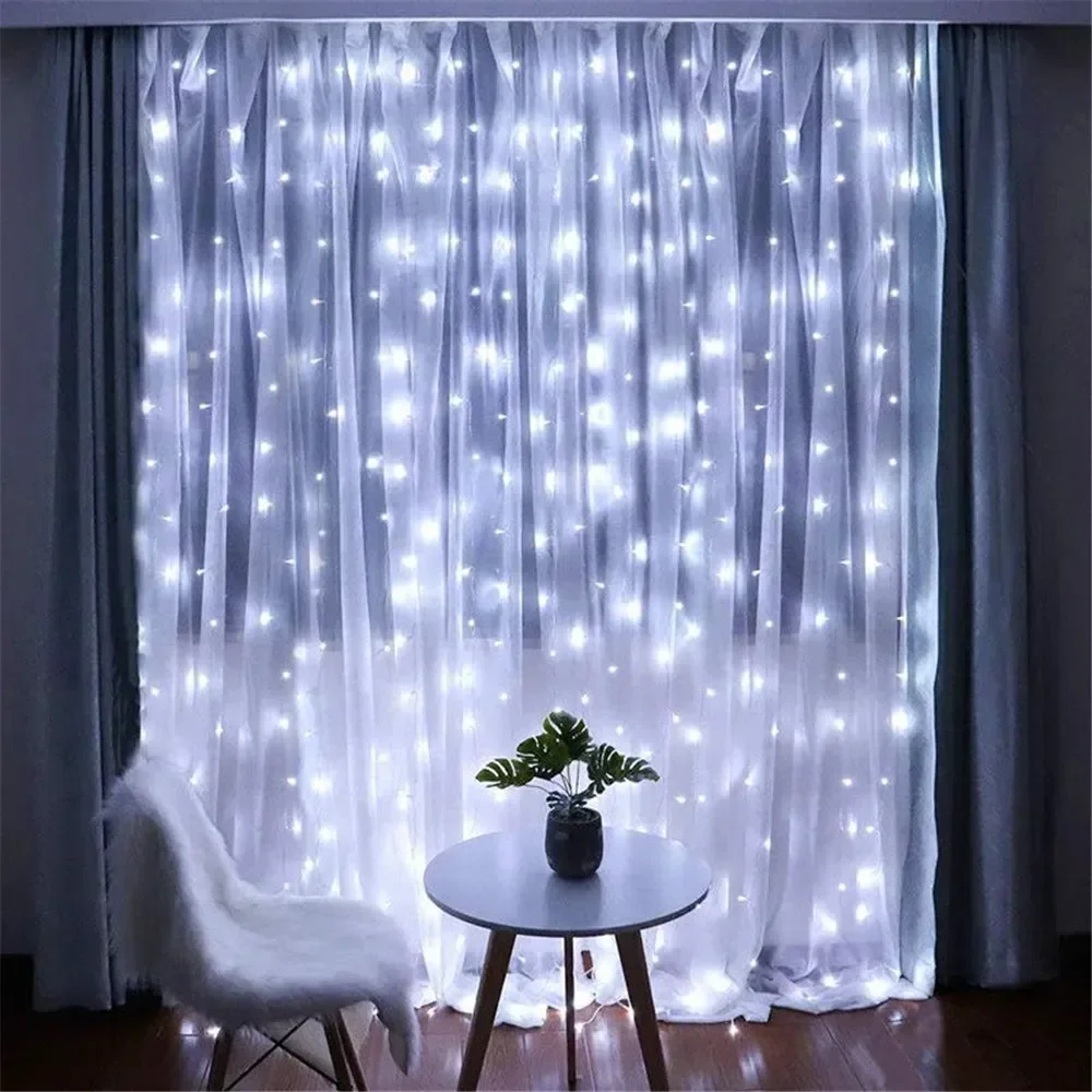3/6M USB LED 커튼 8가지 모드 리모컨 조명  - Fairy Light Curtain 리뷰 및 가격
