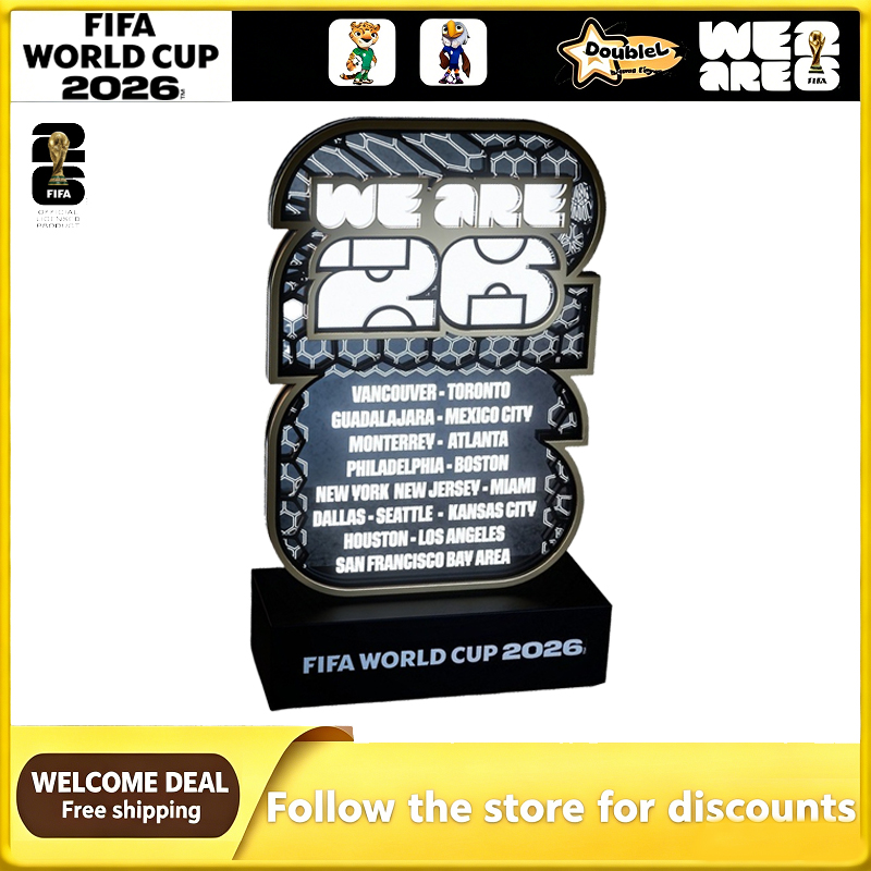 호스트 시티 FIFA 월드컵 3D LED 무드등 USB - Lighting Room Decor Items 리뷰 및 가격