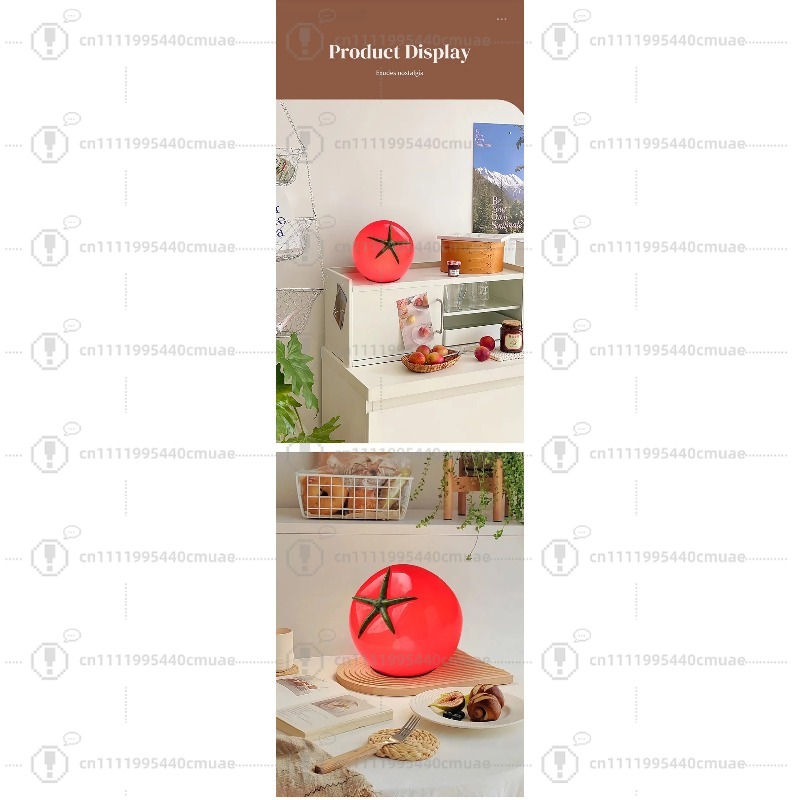 새로운 상품 AC 플러그 과일 테이블 장식 3단계 조광 - Unique Lighting Decor 리뷰 및 가격